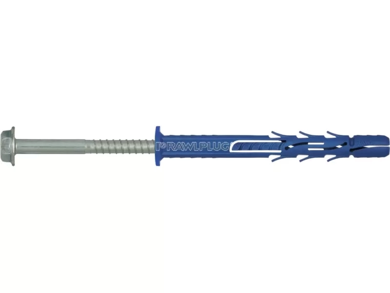 Peremes dűbel, hatlapfejű peremes csavarral (TORX) 10x120mm