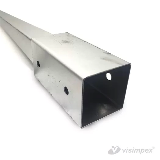 Oszloptartó földbe szúrható négyzetes 70x70x750