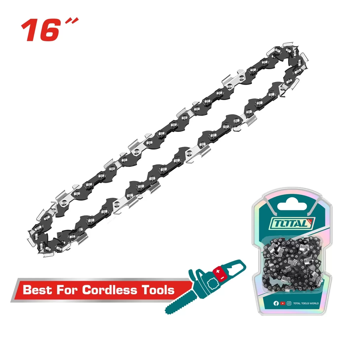 Láncfűrészlánc 16″ / 400 mm
