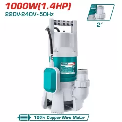 Szennyvízszivattyú 1000W, 333L/min