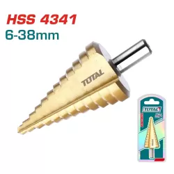 Lépcsős fúró 6-38 mm HSS 4341 INDUSTRIAL