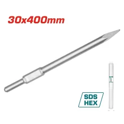 SDS HEX hegyes véső 30×400 mm /INDUSTRIAL