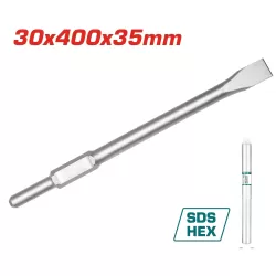 SDS HEX lapos véső 30x400x35 mm /INDUSTRIAL