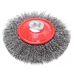 Drótkorong, tányérkefe hullmos 115mm M14, VERTO