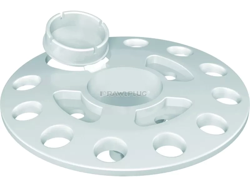 Szigetelésrögz. tányér fa- és fémszerk.hez átm. 60 mm