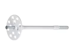 Szigetelés rögzítő dübel horganyzott acél szeggel 10x220mm KI-10m