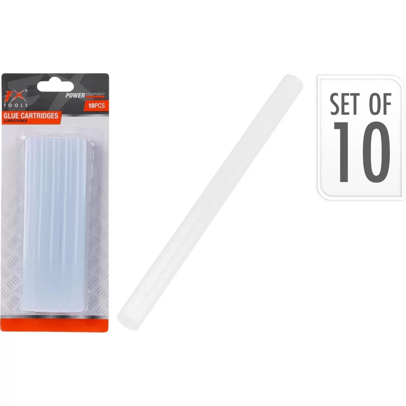 10 db-os ragasztópisztoly betét 11x150mm