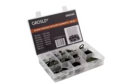 GROSLEY Fém és gumi alátét készlet – 168 db