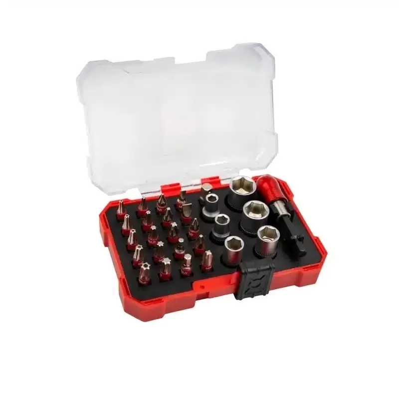 GROSLEY Dugókulcs és Bit Készlet (28 részes, Dobozban)