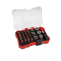 GROSLEY Dugókulcs és Bit Készlet (28 részes, Dobozban)