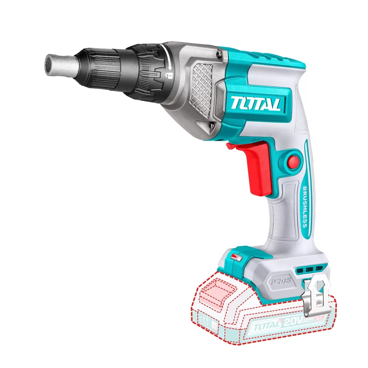 Akkus gipszkarton csavarbehajtó 4200prm/1/2 Hex /P20S/ INDUSTRIAL