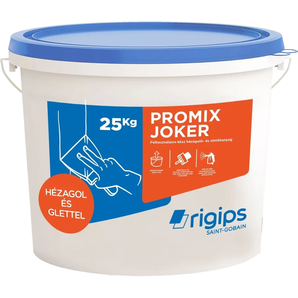 Rigips ProMix Joker készre kevert hézagoló és glettelő anyag 25kg/vödör