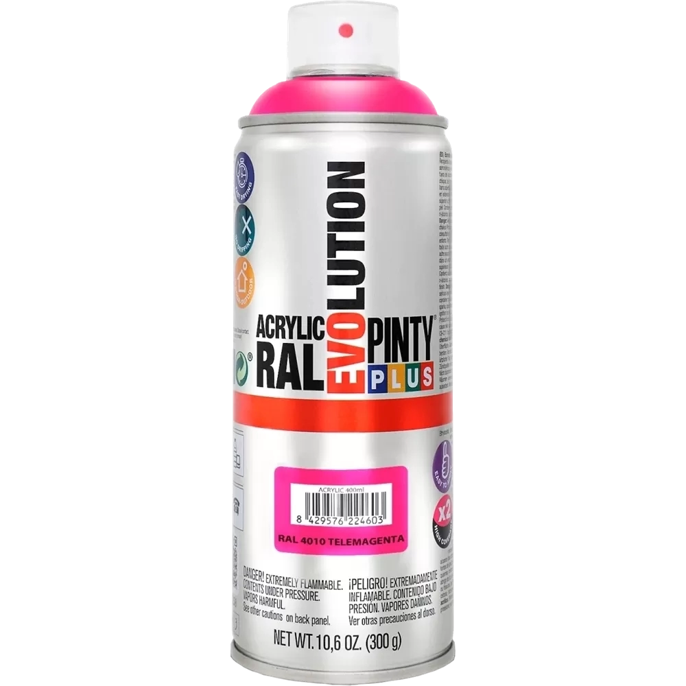 Pinty Plus Evolution akril RAL4010 VILÁGOS BÍBOR 400ml