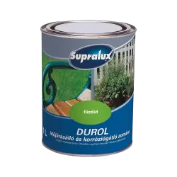 Supralux Durol időjárásálló zománc FŰZÖLD 1L
