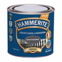 Hammerite fémfesték fényes GRAFITSZÜRKE 250ml