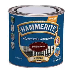 Hammerite fémfesték fényes SÖTÉTBARNA 250ml
