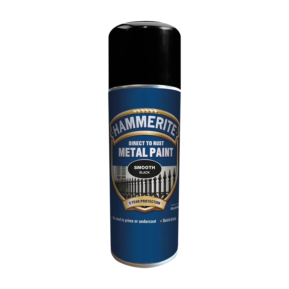 Hammerite spray fényes FEKETE 400ml