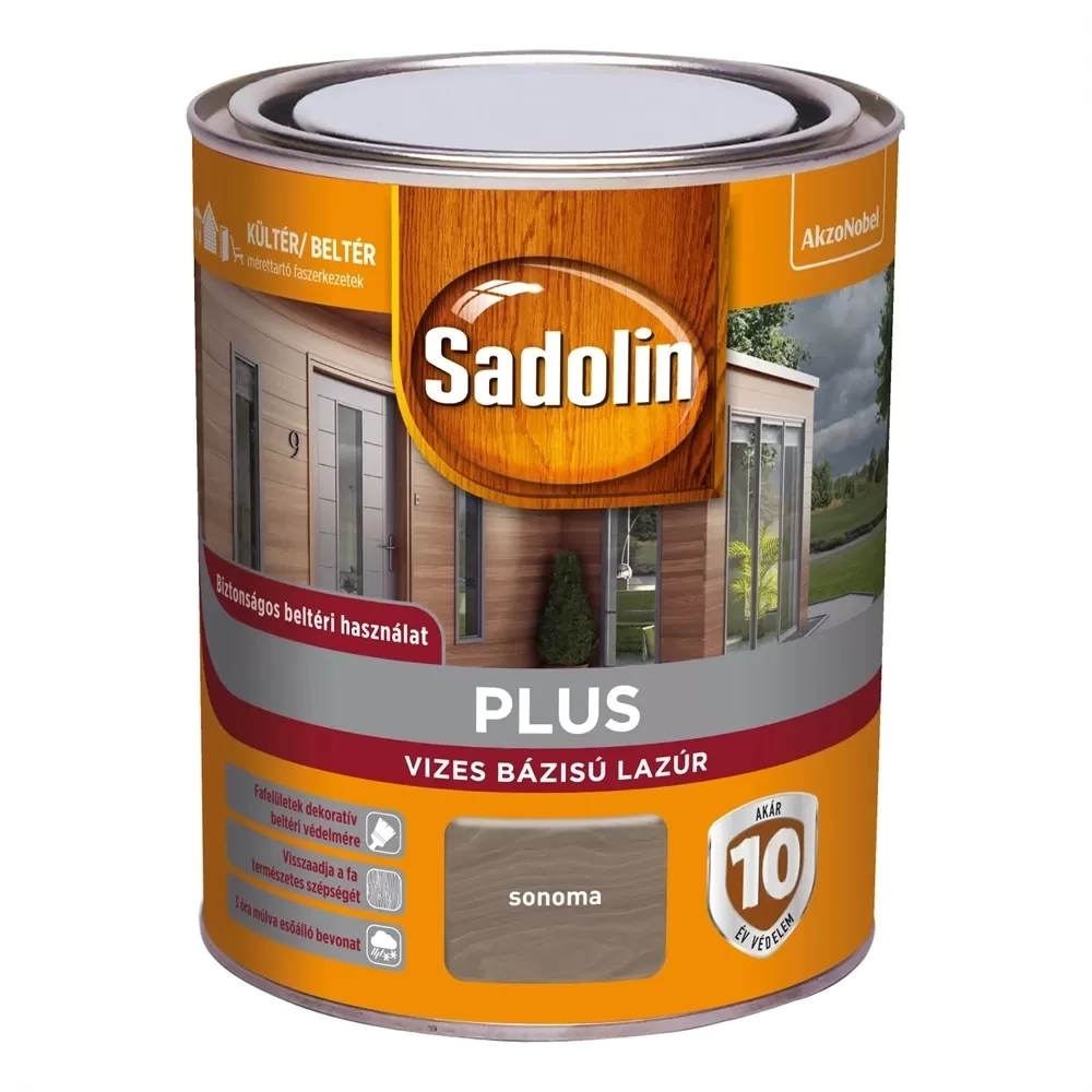 Sadolin Plus vizes vastaglazúr SONOMA 750ml