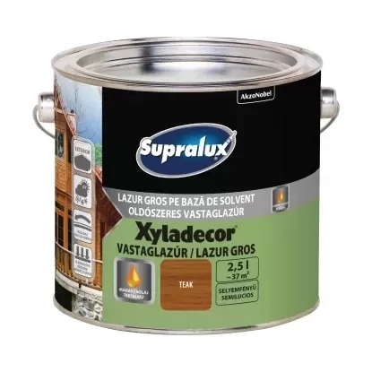 Supralux Xyladecor vastaglazúr TEAK 2,5L