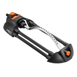 Négyszögesőztető, billenő, öntöző, 266 m2, 8 fúvóka, fém szerkezet, sugárerő állítás, NEO TOOLS