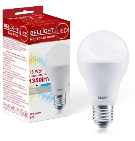 Bellight LED Izzó 15W E27 4000K