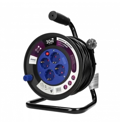 Orno OR-AE-13153(GS)/30M Kábeldobos Hosszabbító
