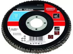 MN-68-822 Lamellás csiszolótányér kúpos korund 125/P60